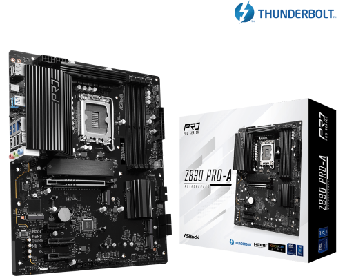 Motherboard ASRock Z890 PRO-A, LGA 1851, image , 5 image