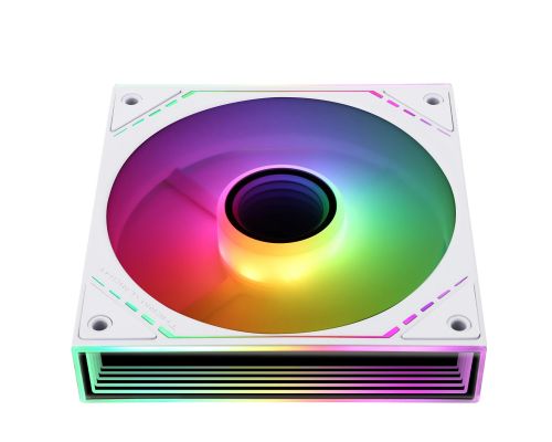 Thermalright Fan 120mm - TL-M12W-S - Infinity Mirror aRGB Lighting, White, image , 2 image