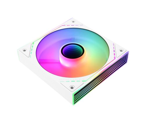 Thermalright Fan 120mm - TL-M12W-S - Infinity Mirror aRGB Lighting, White, image , 3 image