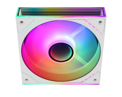 Thermalright Fan 120mm - TL-M12W-S - Infinity Mirror aRGB Lighting, White, image , 4 image