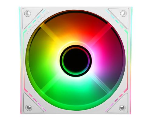 Thermalright Fan 120mm - TL-M12W-S - Infinity Mirror aRGB Lighting, White, image , 5 image