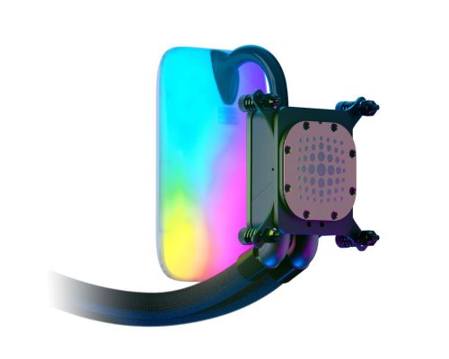 CPU AIO HYTE THICC Q60 with LCD Display, image , 5 image