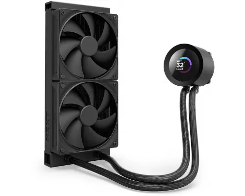 Охладител за процесор NZXT Kraken Plus 240 LCD Display - Black, image _ab__is.image_number.default