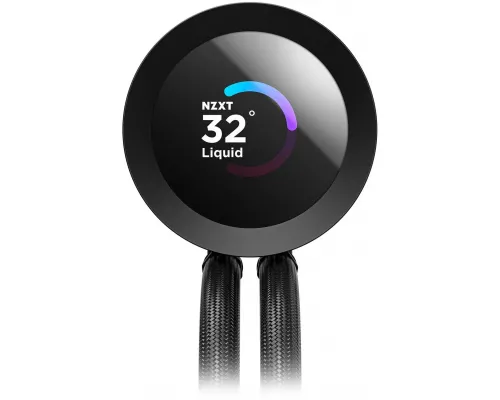 Охладител за процесор NZXT Kraken Plus 240 LCD Display - Black, image _ab__is.image_number.default