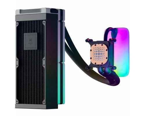 CPU AIO HYTE THICC Q60 with LCD Display, image , 4 image