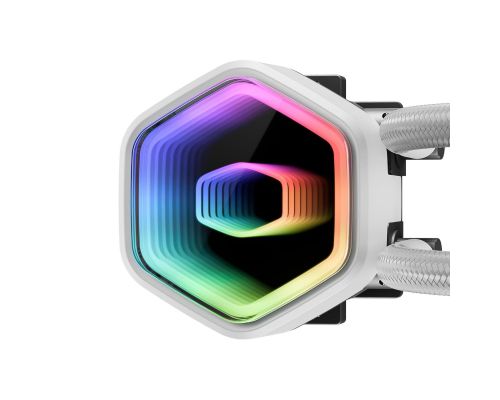 CPU AIO Cooler Master Master Liquid 240 Core II ARGB White Edition, image , 3 image