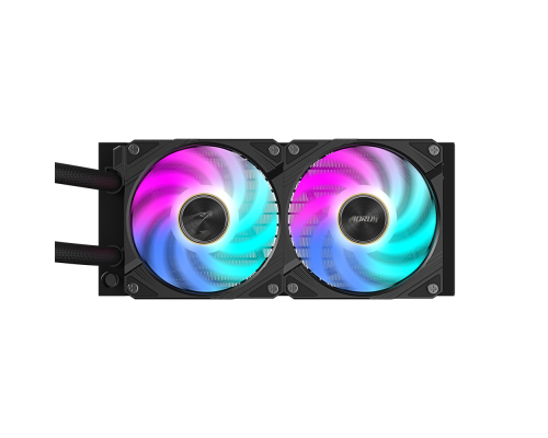 Охладител за процесор Gigabyte AORUS WATERFORCE X II 240 Black, image _ab__is.image_number.default