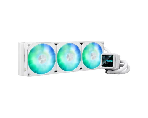 CPU AIO Liquid Cooler ASUS PRIME LC 360 ARGB White Edition, image , 2 image