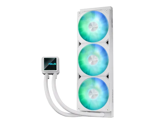 CPU AIO Liquid Cooler ASUS PRIME LC 360 ARGB White Edition, image , 3 image