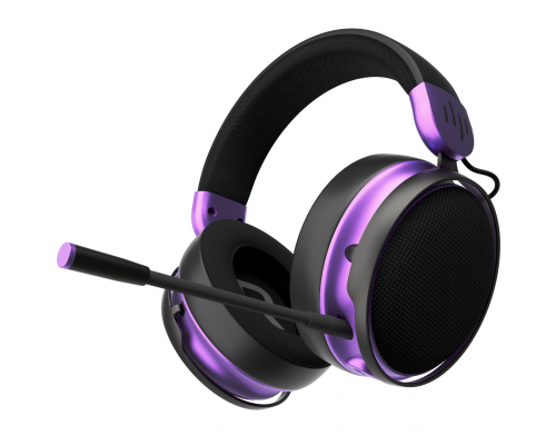 Геймърски безжични слушалки Dark Project Sono Wireless - Black/Violet, image 