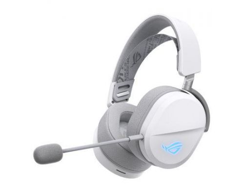 Gaming Wireless Headphones ASUS ROG Pelta White - USB-C, Aura Sync RGB, image 