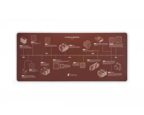 Подложка за мишка Noctua NP-DM3 Anniversary Deskmat - 900 x 400 x 4 mm, image 