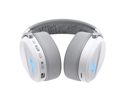 Gaming Wireless Headphones ASUS ROG Pelta White - USB-C, Aura Sync RGB, image , 4 image