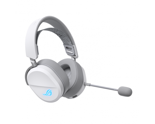 Gaming Wireless Headphones ASUS ROG Pelta White - USB-C, Aura Sync RGB, image , 2 image