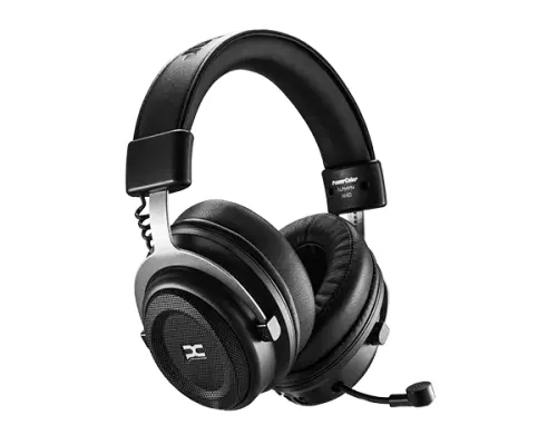 Gaming Wireless Headphones PowerColor Alphyn AH10 - Black, image 