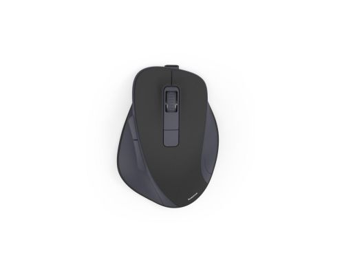 Hama “WM-500” Wireless Mouse, Ergonom., 6 Buttons, W/O Click Noise, Battery, blk, image 