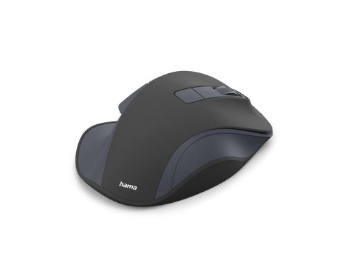 Hama “WM-500” Wireless Mouse, Ergonom., 6 Buttons, W/O Click Noise, Battery, blk, image , 4 image