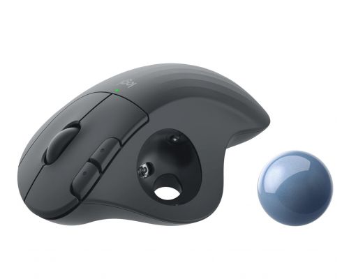 Wireless optical mouse LOGITECH ERGO M575, Bluetooth, Trackball, image , 4 image