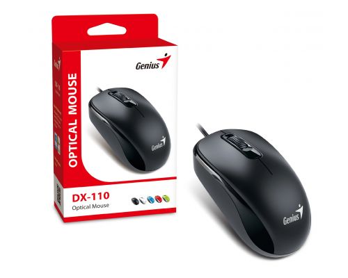 Genius Mouse DX-110 Black - USB, image , 4 image