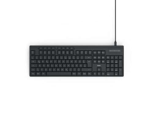 Hama Cable Keyboard CK-200, 173052, image 