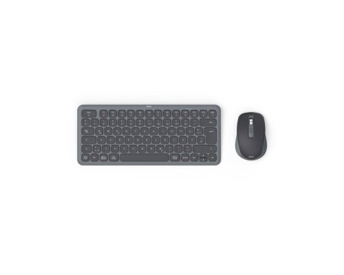 HAMA Wireless mini keyboard and mouse set "WKM-500", TKL, Cyrillic, image 