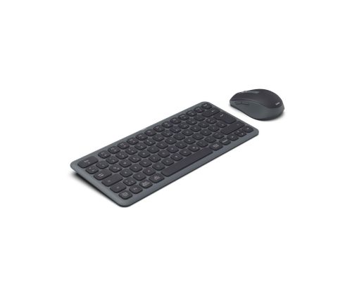 HAMA Wireless mini keyboard and mouse set "WKM-500", TKL, Cyrillic, image , 4 image