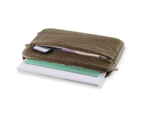 Hama “Cozy” Laptop Sleeve, 36 - 40 cm (14.1” - 15.6”), brown, image , 4 image