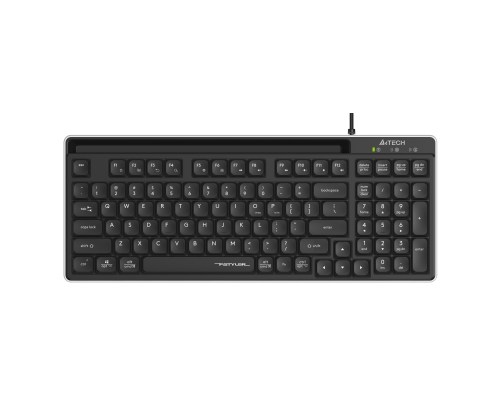 A4tech Fstyler FX70 Wired keyboard, low profile, scissor technology, Cyrillic, black, image 