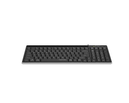 A4tech Fstyler FX70 Wired keyboard, low profile, scissor technology, Cyrillic, black, image , 2 image