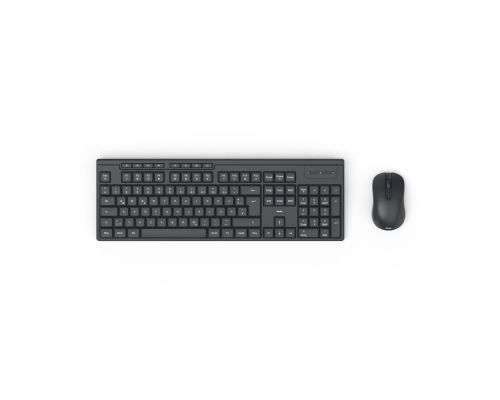 HAMA Wireless keyboard with mouse "WKM-200", 8 media keys, black, image 