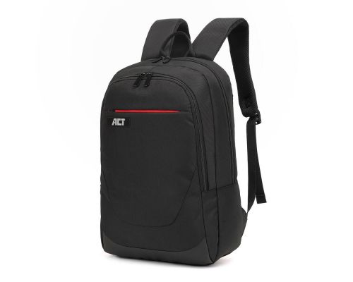 ACT Suburb 15.6" laptop backpack made from recycled plastic bottles, image , 2 image