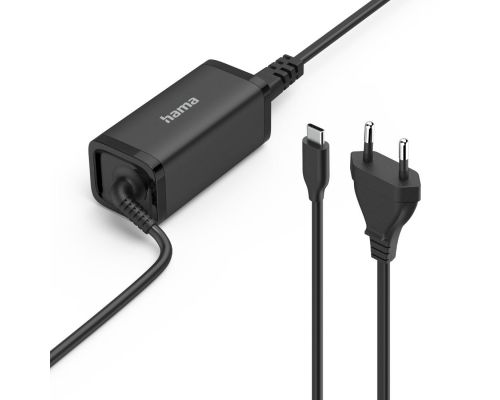 HAMA Зарядно за лаптоп USB-C PD, GaN, 5-20V/45 W, image 
