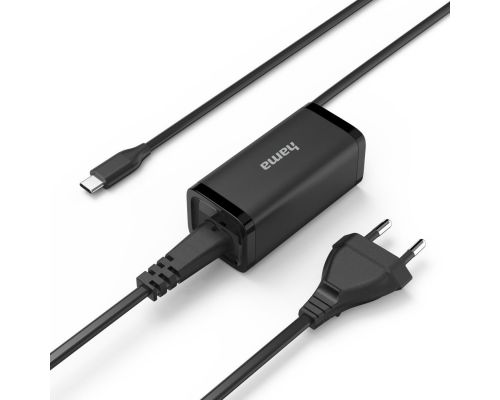 HAMA Зарядно за лаптоп USB-C PD, GaN, 5-20V/45 W, image _ab__is.image_number.default