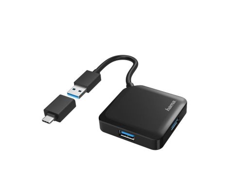 USB Hub, 4 Ports, HAMA-200116, image 