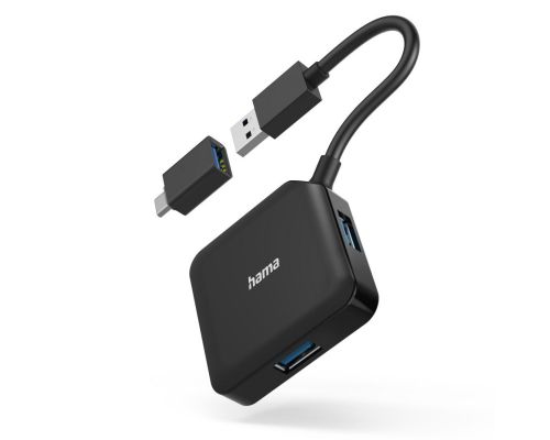 USB Hub, 4 Ports, HAMA-200116, image , 5 image