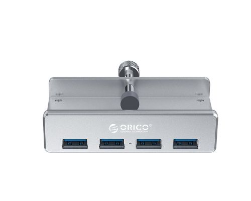 Orico USB 3.0 HUB Clip Type 4 port -  Aluminum - MH4PU-SV, image , 3 image