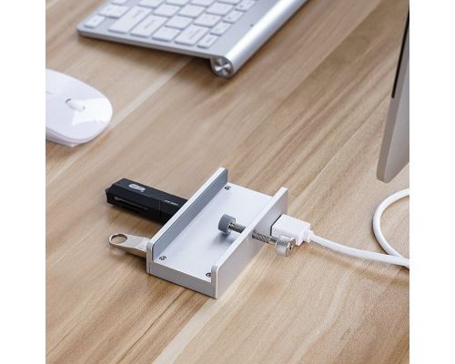 Orico USB 3.0 HUB Clip Type 4 port -  Aluminum - MH4PU-SV, image , 5 image