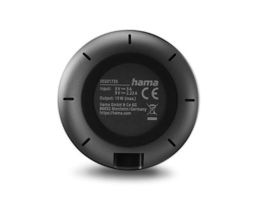 Hama Wireless Qi2 charger, inductive fast charging at the desk etc., 15 W, image , 3 image
