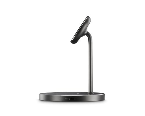 Hama Wireless Qi2 Charger, Inductive Fast Charging, Charging Station Stand, 15 W, image , 2 image