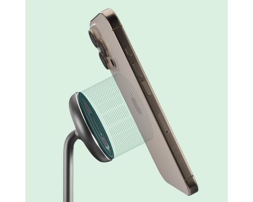Hama Wireless Qi2 Charger, Inductive Fast Charging, Charging Station Stand, 15 W, image , 5 image