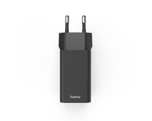 Hama Fast Charger, 1x USB-C PD, 3x USB-A, Mini-Charger, 35 W, black, image , 4 image