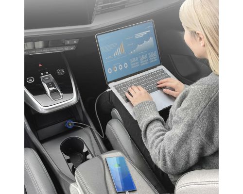 ACT Бързо зарядно за кола 95W 2x USB-C, PD, GAN, 12-24V, image _ab__is.image_number.default