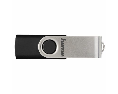 USB памет HAMA Rotate, 64GB, 10 MB/s, Черен, image _ab__is.image_number.default