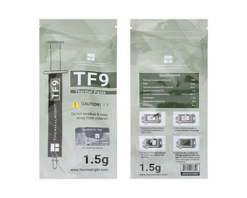 Thermalright Thermal compound - TF9 1.5g - 14 W/mK, image , 5 image
