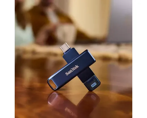USB stick SanDisk, Phone Drive for iPhone - 256GB, USB-A/ USB-C,100Mb/s, image , 5 image
