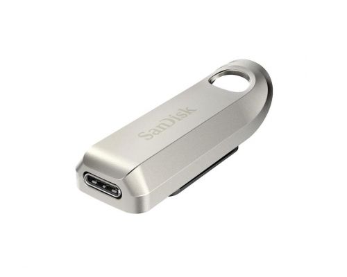 USB stick SanDisk Ultra Luxe, 64GB, USB 3.2 Gen 1, USB-C, Silver, image , 3 image