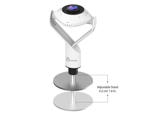 Уеб камера j5create JVCU360 All Around UltraHD,1080p, микрофон, USB, 360°, image _ab__is.image_number.default