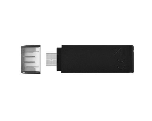 USB памет KINGSTON DataTraveler 70, 256GB,USB-C 3.2 Gen 1, Черна, image _ab__is.image_number.default