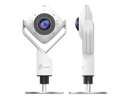 Уеб камера j5create JVCU360 All Around UltraHD,1080p, микрофон, USB, 360°, image _ab__is.image_number.default