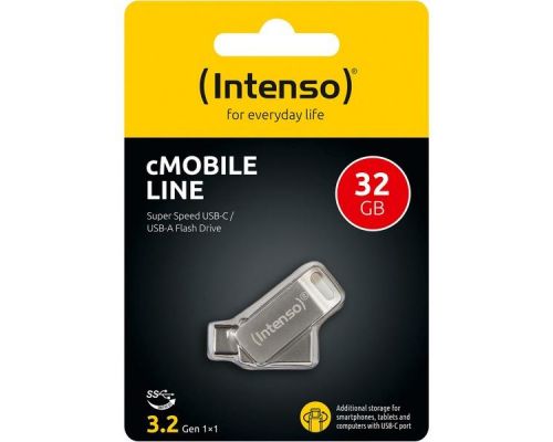 Intenso USB Flash Drive 3.2 32GB cMobile Line, image , 3 image